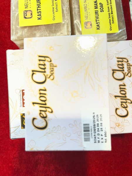 Ceylon clay soap